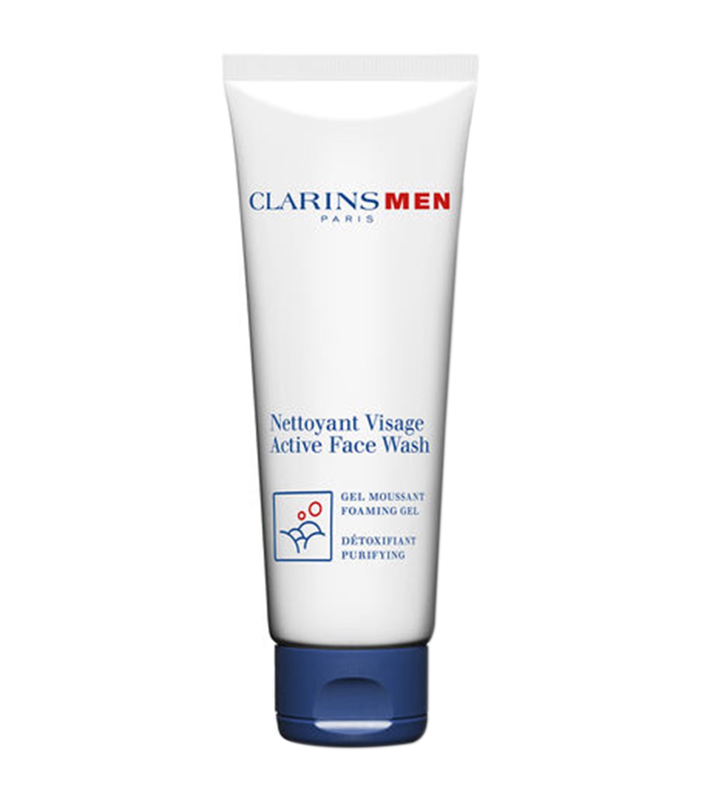 clarins men active face wash