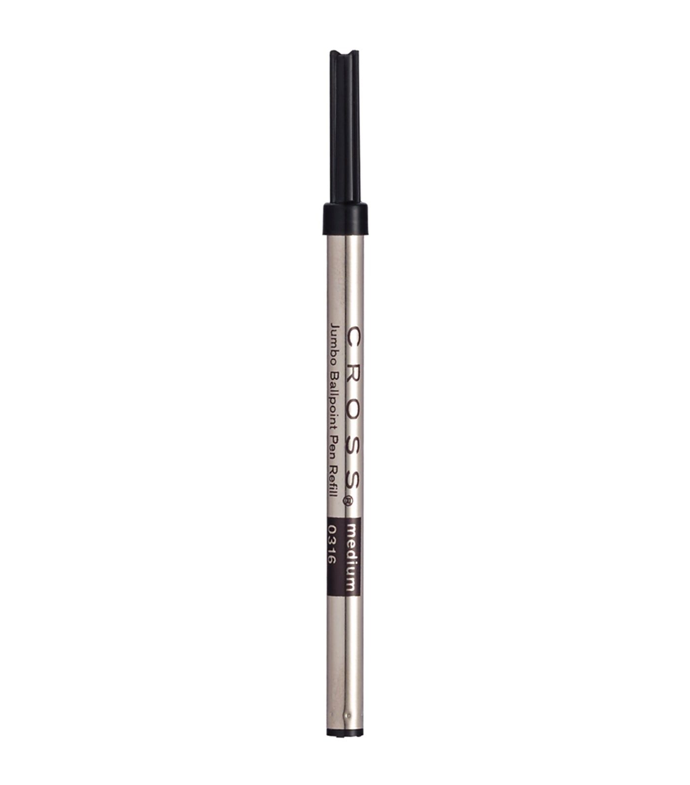 cross jumbo ballpoint pen refill - black - medium - single