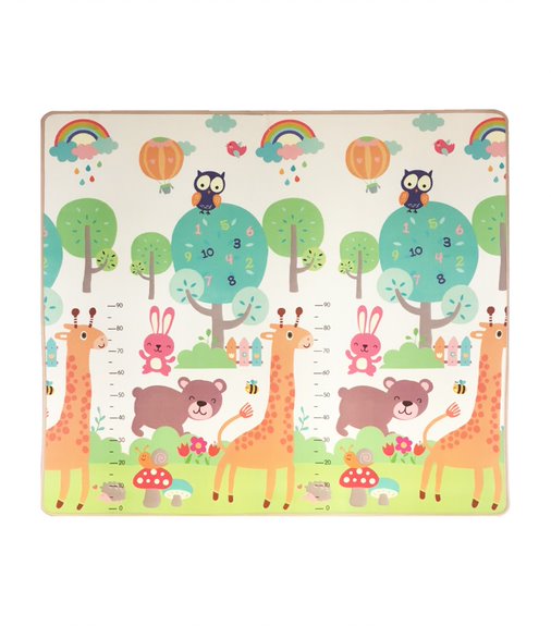cuddlebug reversible mat lion and giraffe