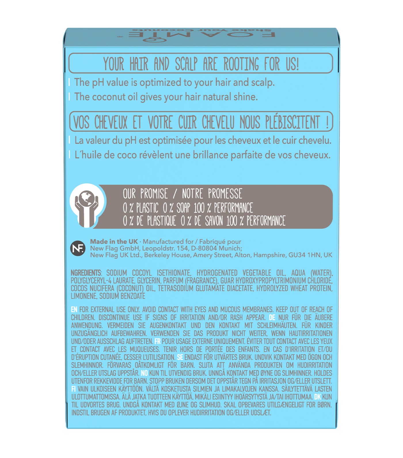 Shake Your Coconuts Shampoo Bar for Normal Hair