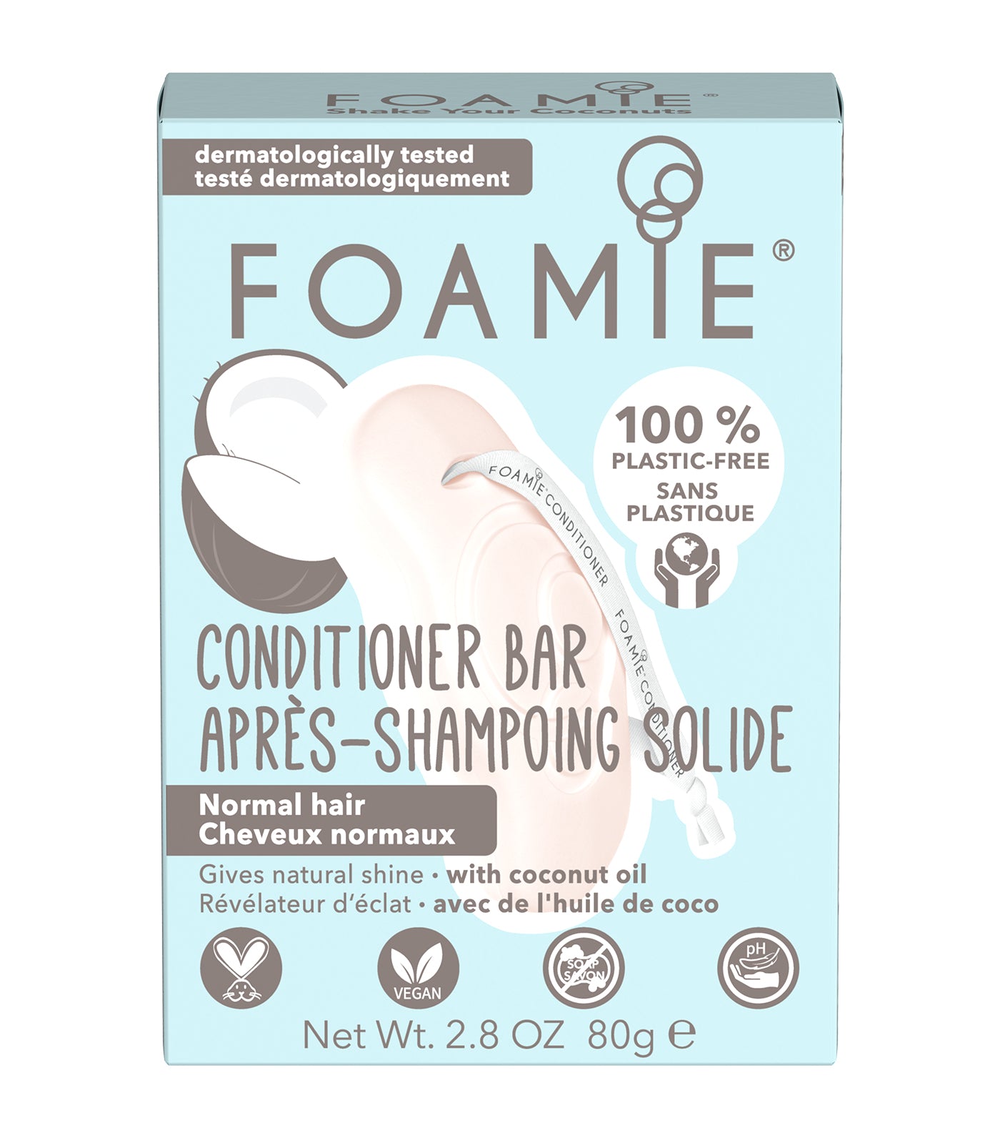 Shake Your Coconuts Conditioner Bar for Normal Hair