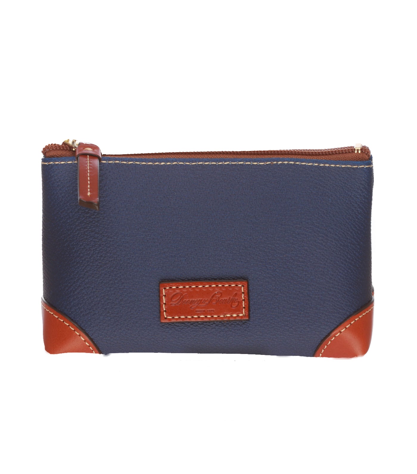free dooney & bourke cosmetic pouch navy blue