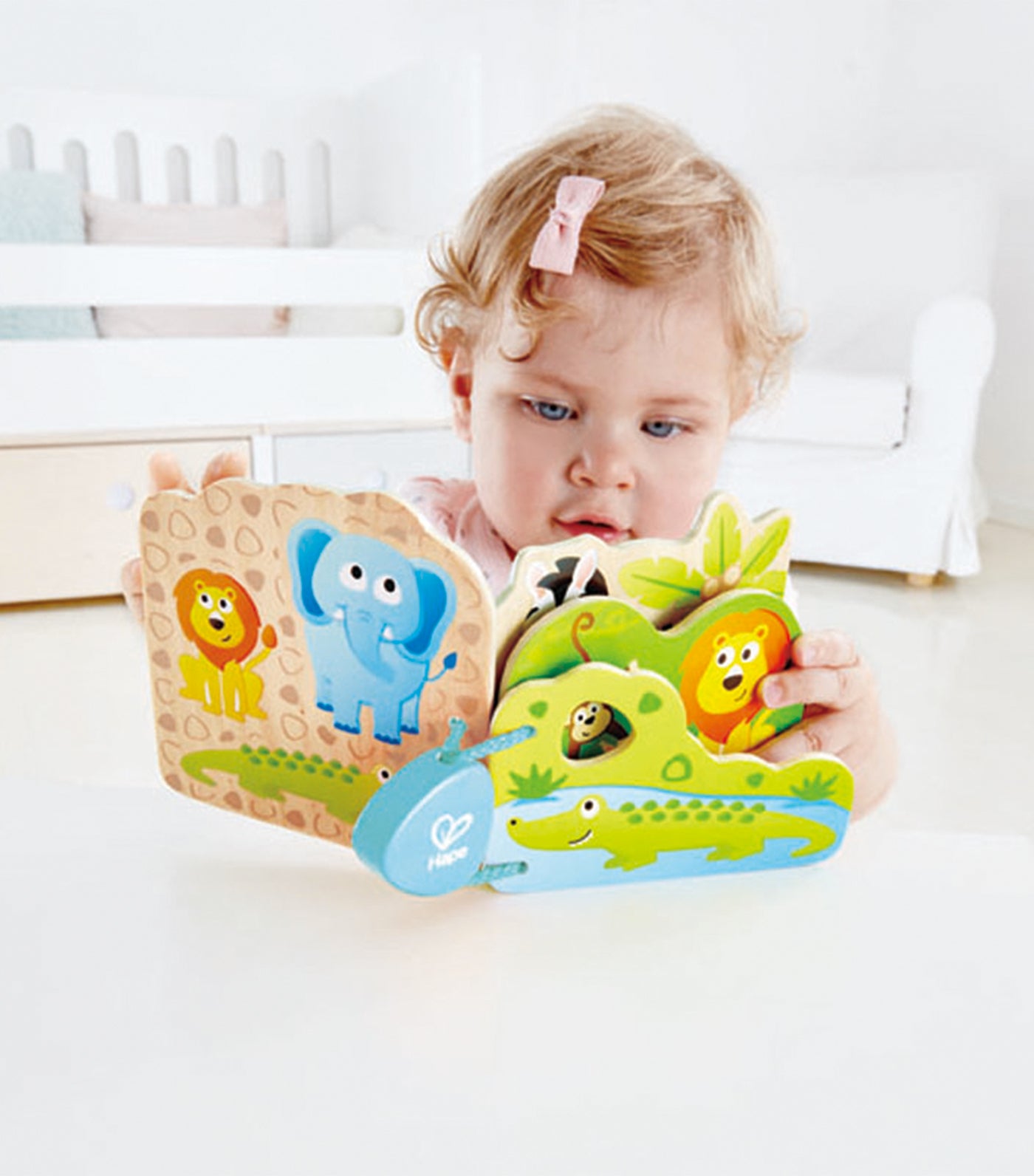hape baby's wild animal book