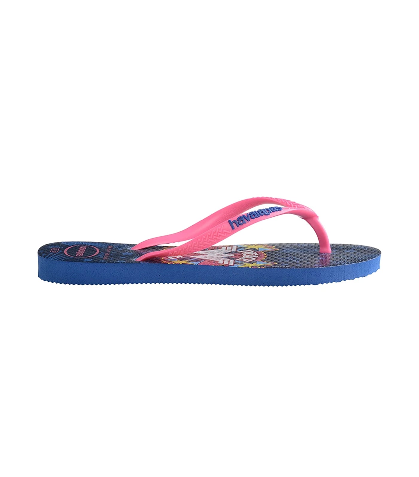 havaianas blue star slim wonder woman