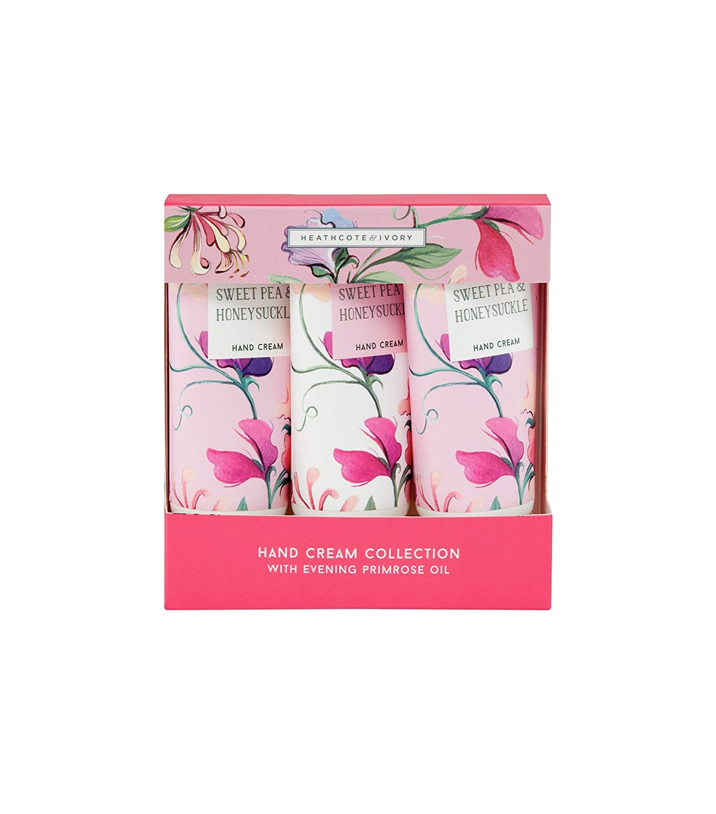 Sweet Pea & Honeysuckle Hand Cream Trio