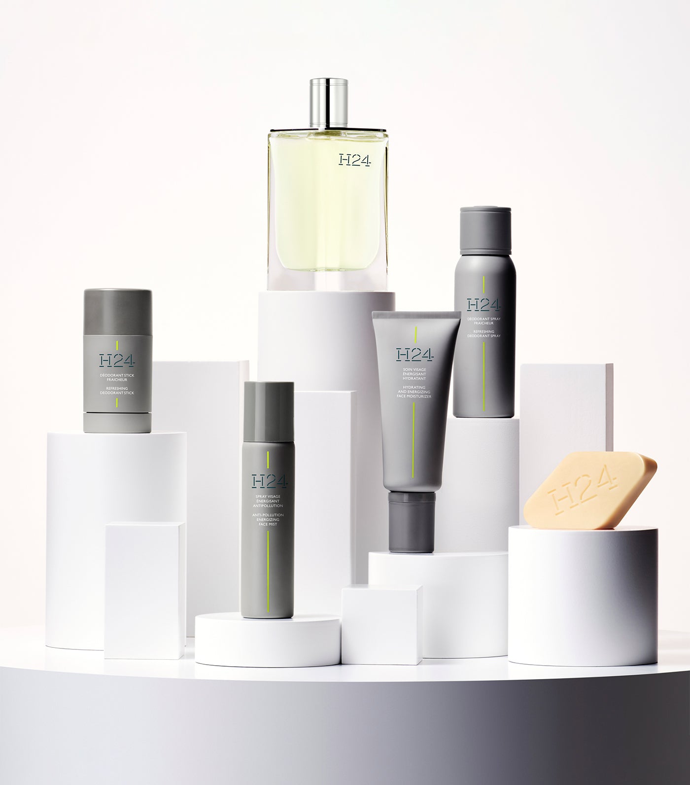 H24, face, body and hair solid cleanser 100g