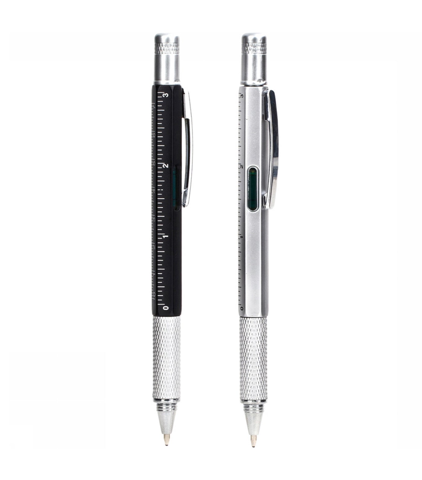 kikkerland pen multi tool black and silver