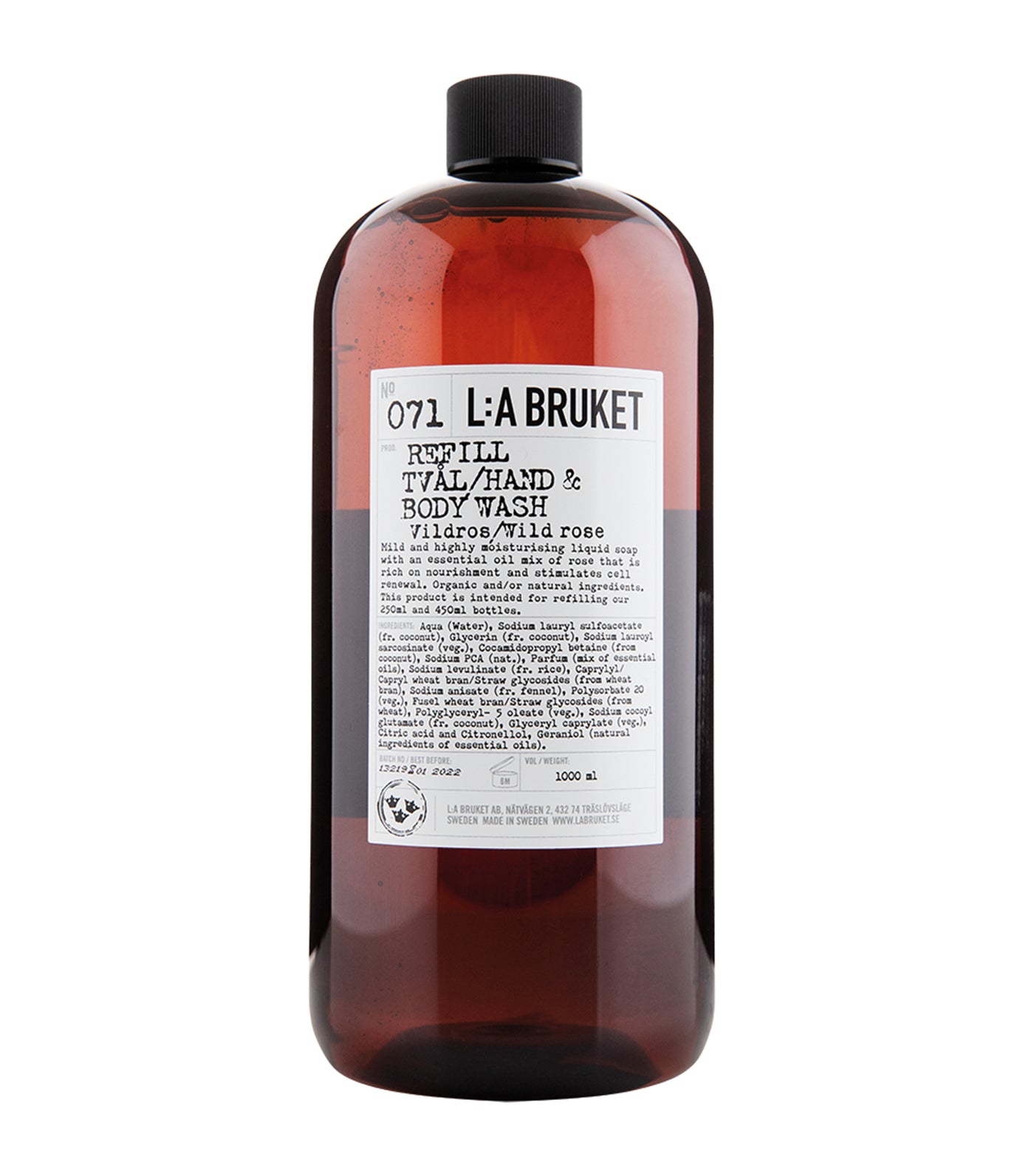 071 Hand & Body Wash Wild Rose