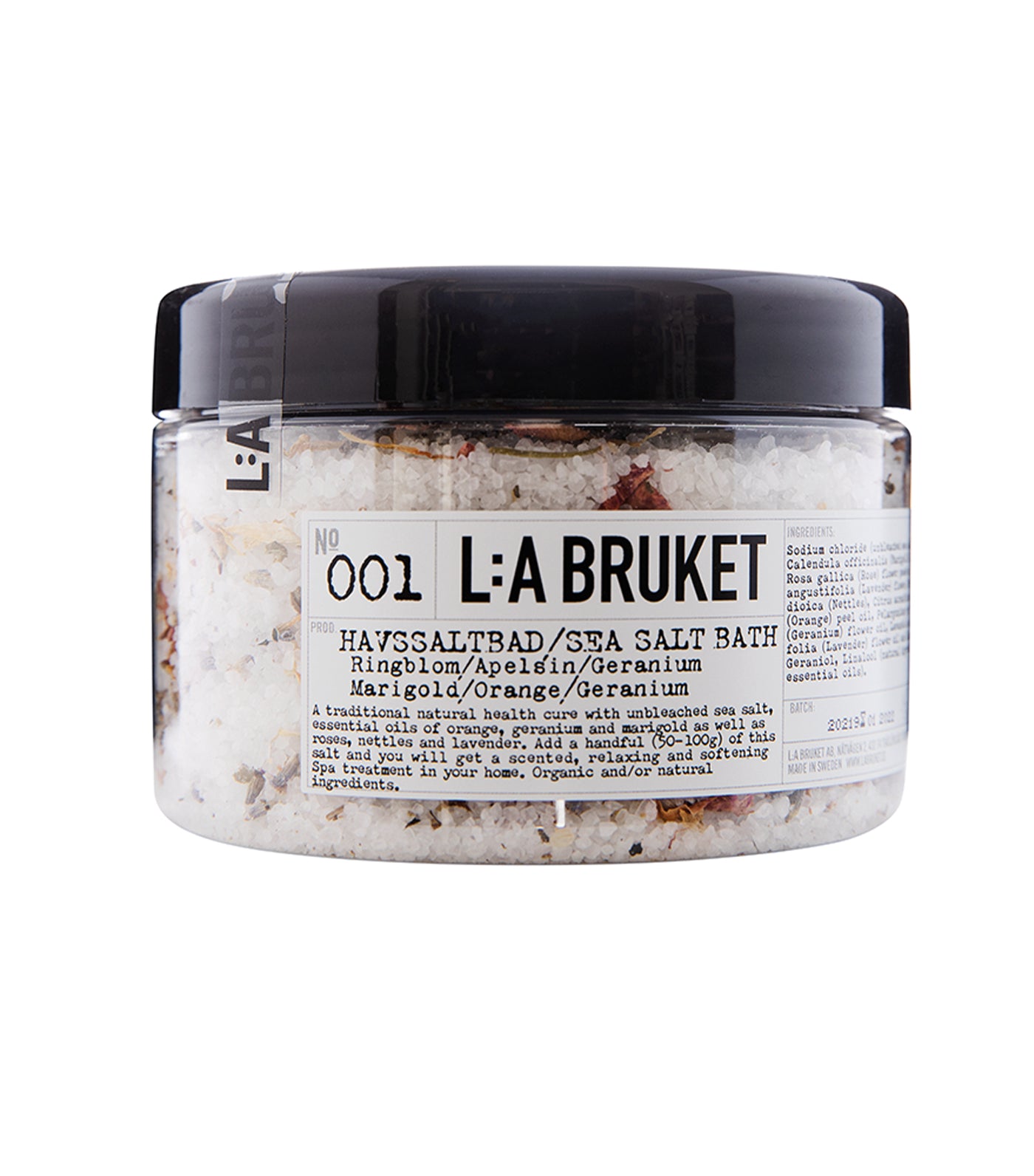 001 Sea Salt Bath Marigold/Orange/Geranium