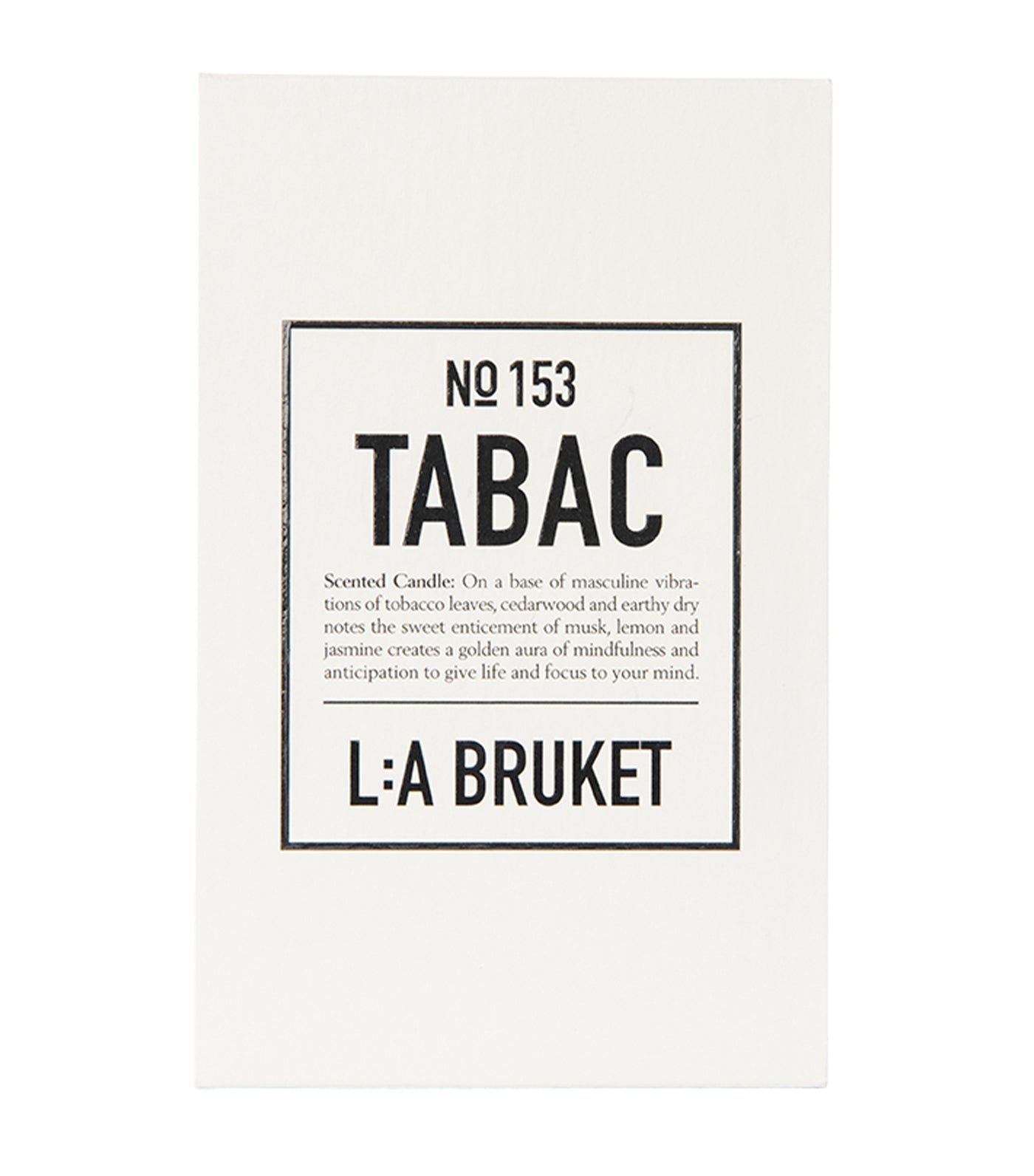 153 Scented Candle Tabac