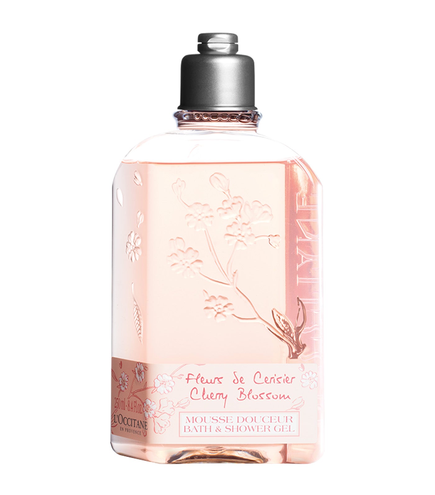 l'occitane cherry blossom bath and shower gel