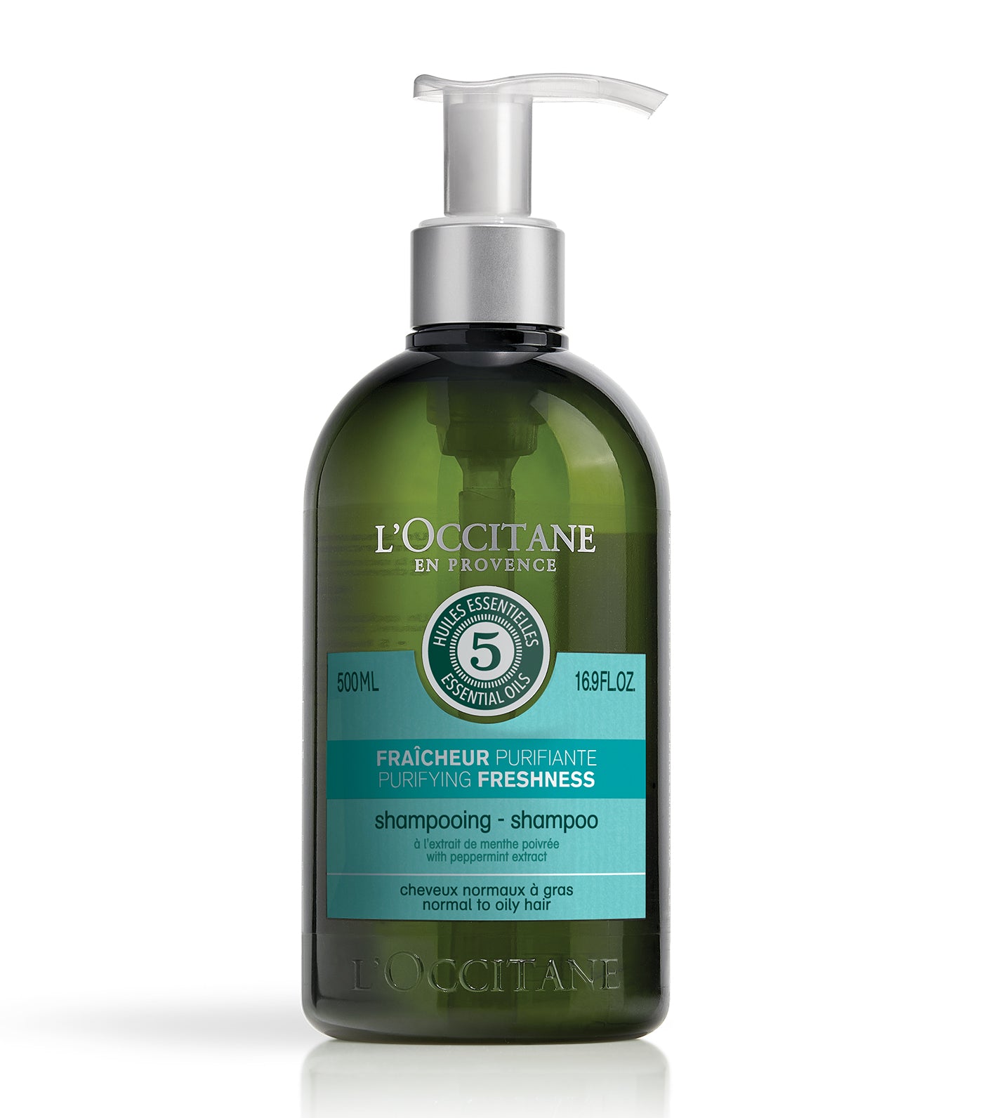 l'occitane purifying freshness shampoo 500ml
