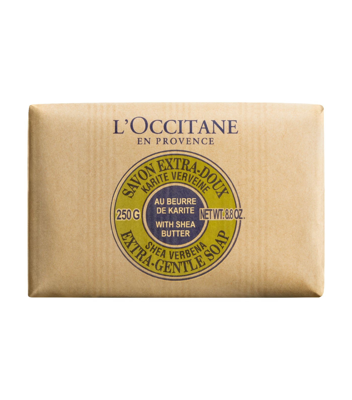 l'occitane shea butter extra gentle soap verbena 250g