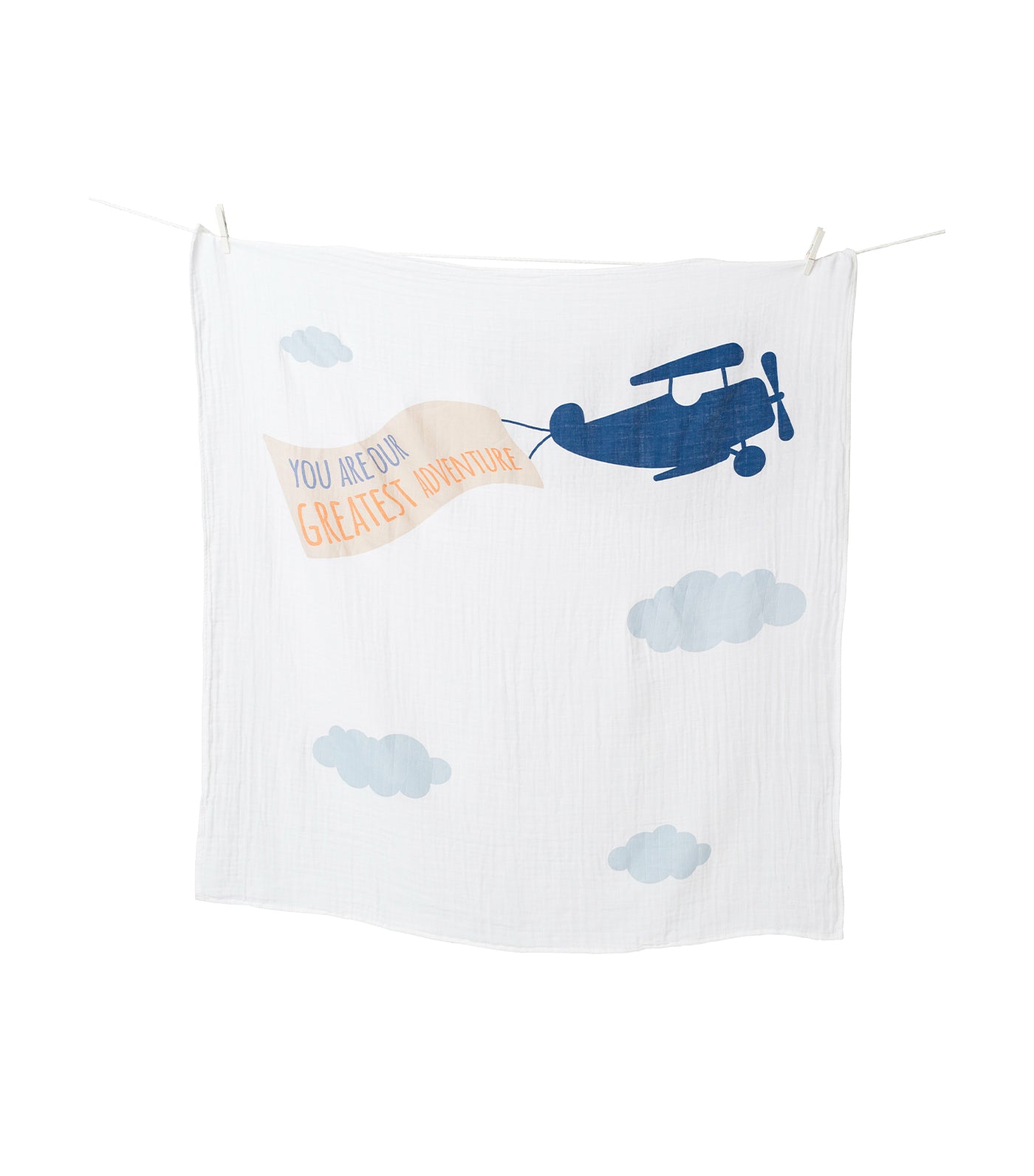 lulujo milestone blanket - greatest adventure