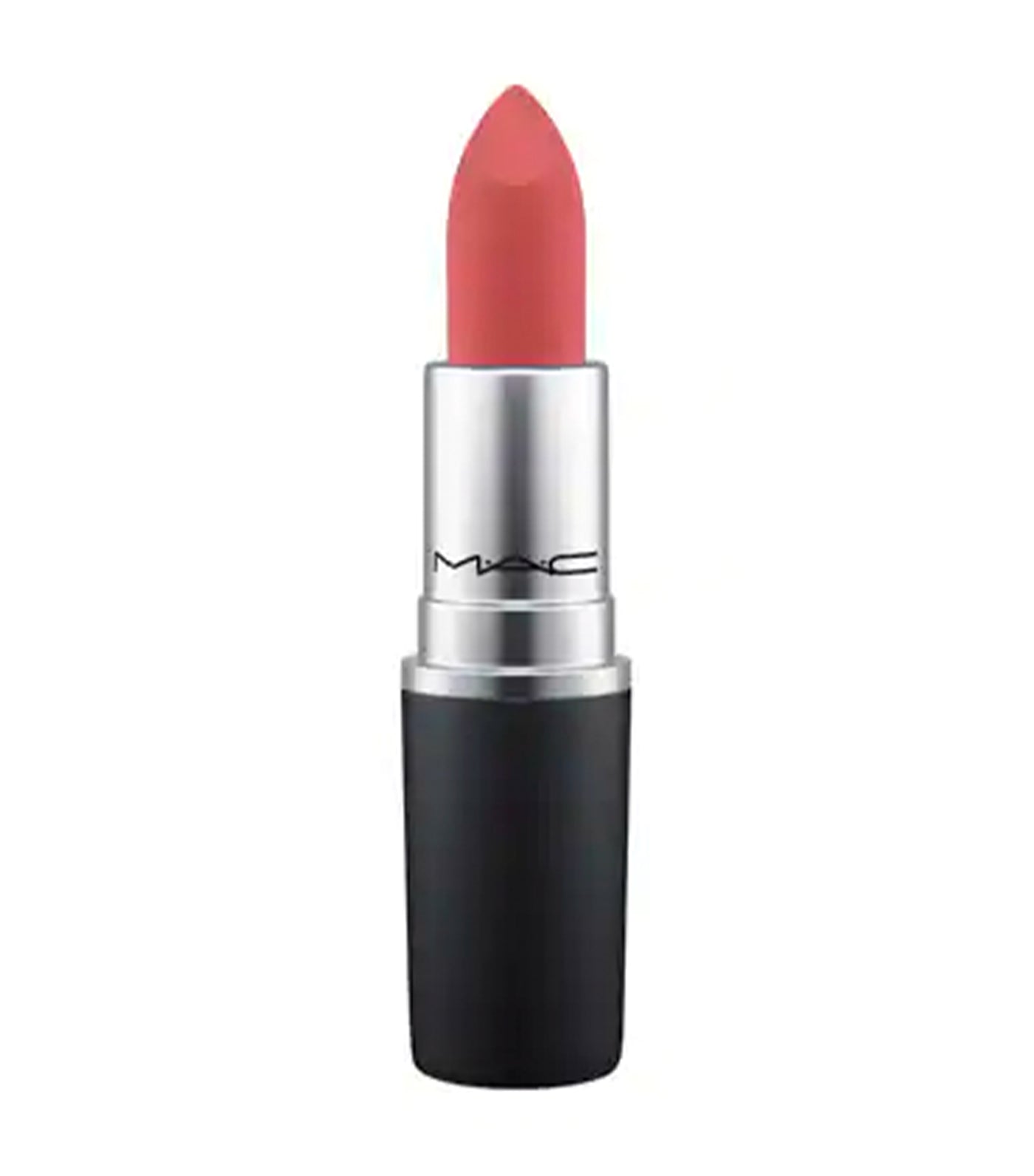 MAC Cosmetics Powder Kiss Lipstick brickthrough