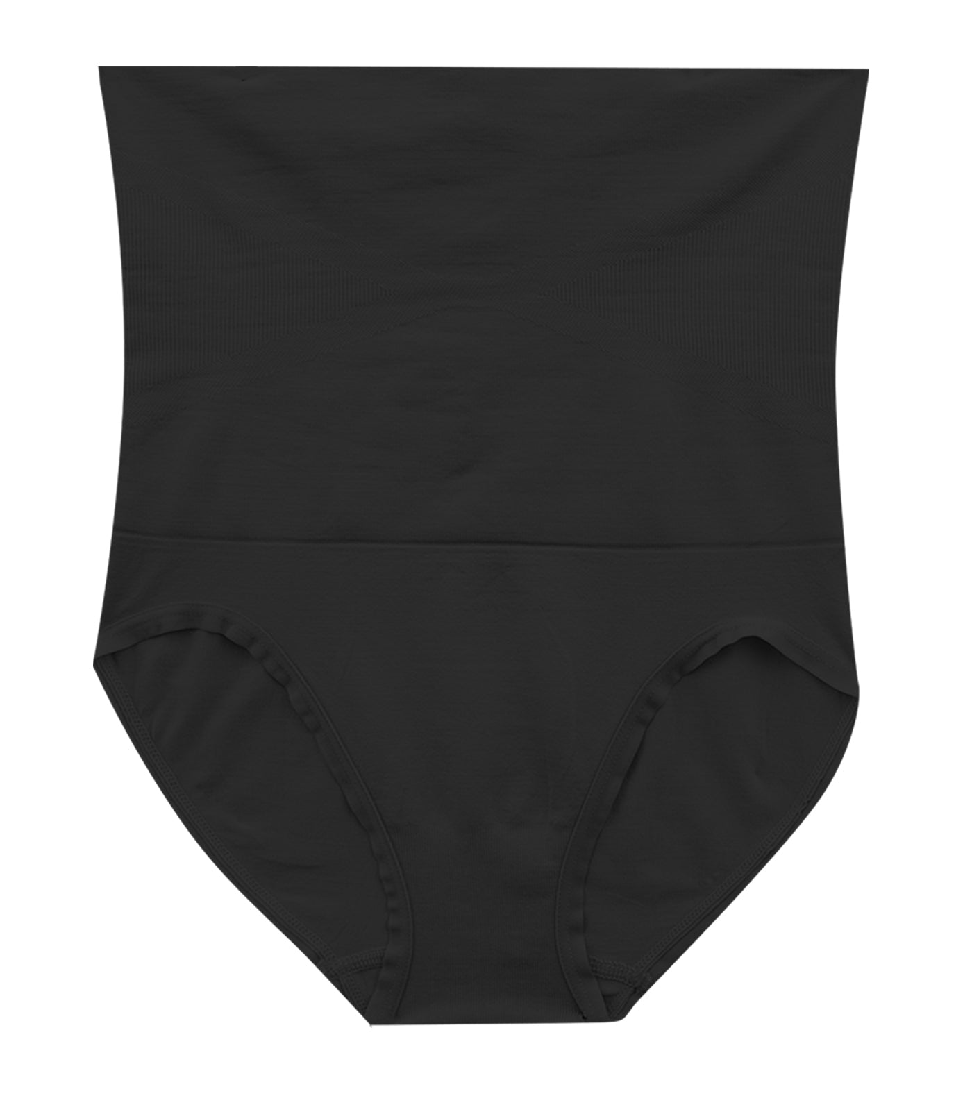 maidenform control it! hi-waist brief black with body beige