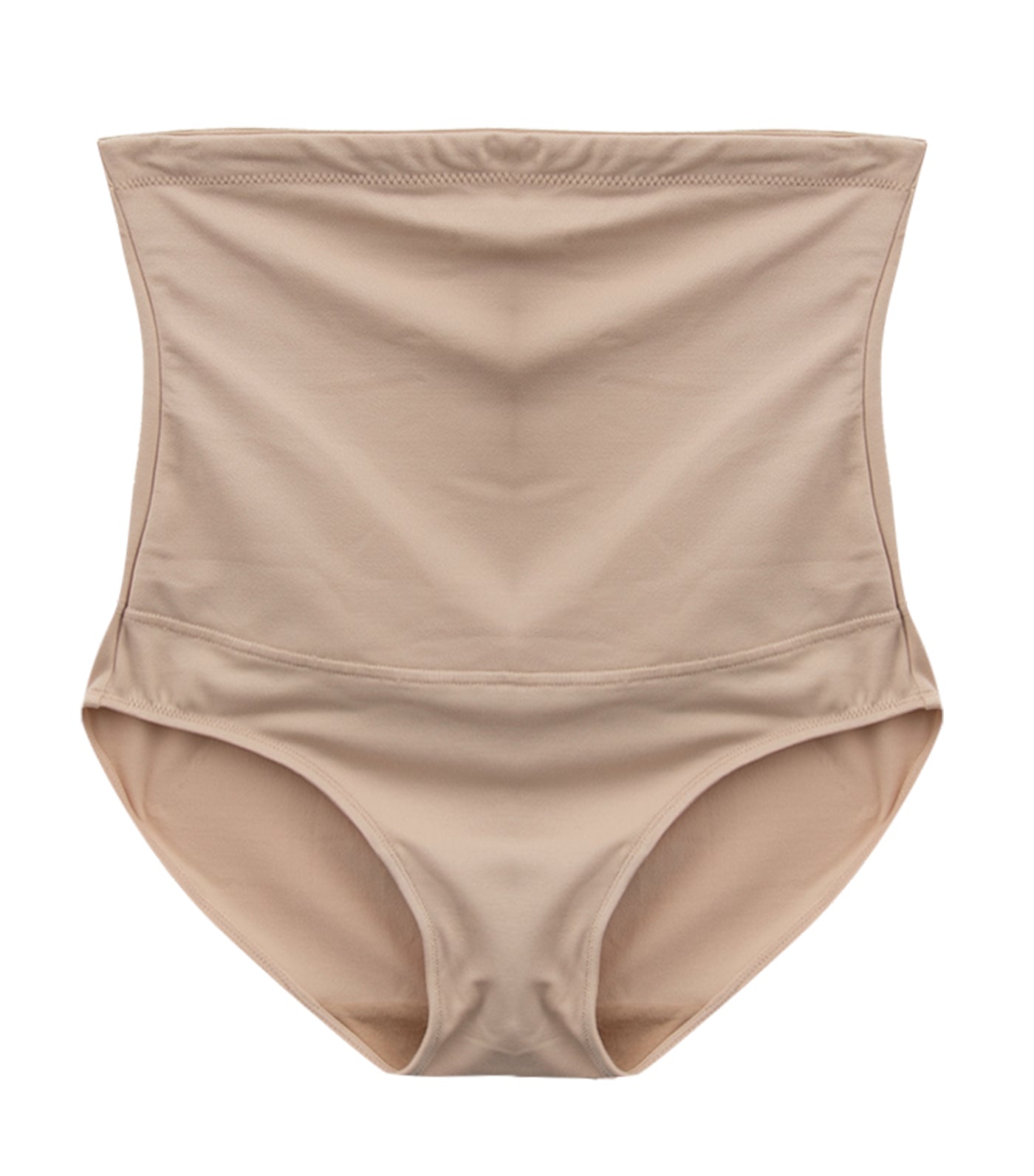 maidenform fat free dressing: hi-waist brief latte lift