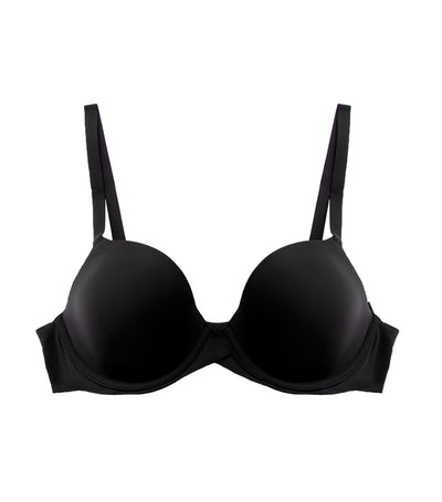 maidenform one fabulous fit demi bra black