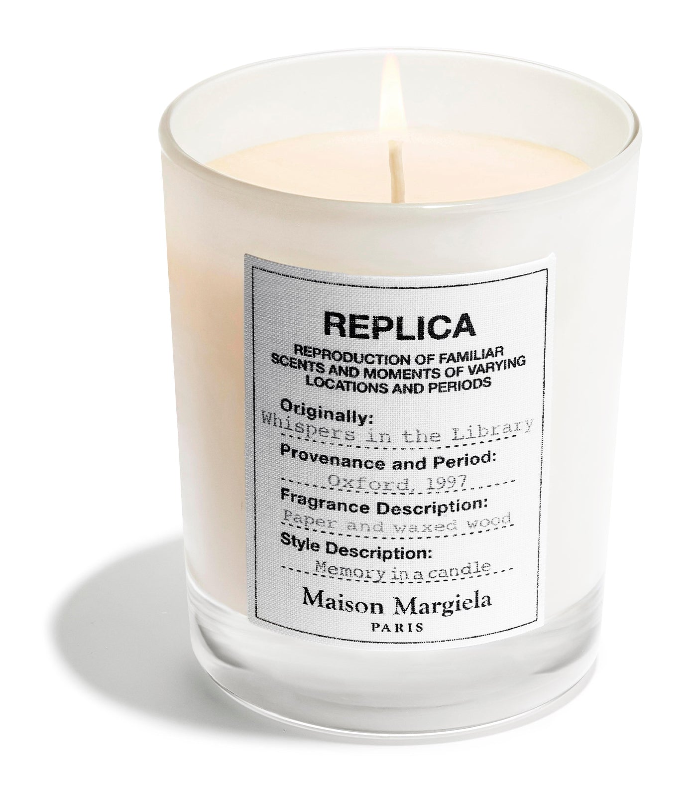 Replica Whispers In The Library Candle