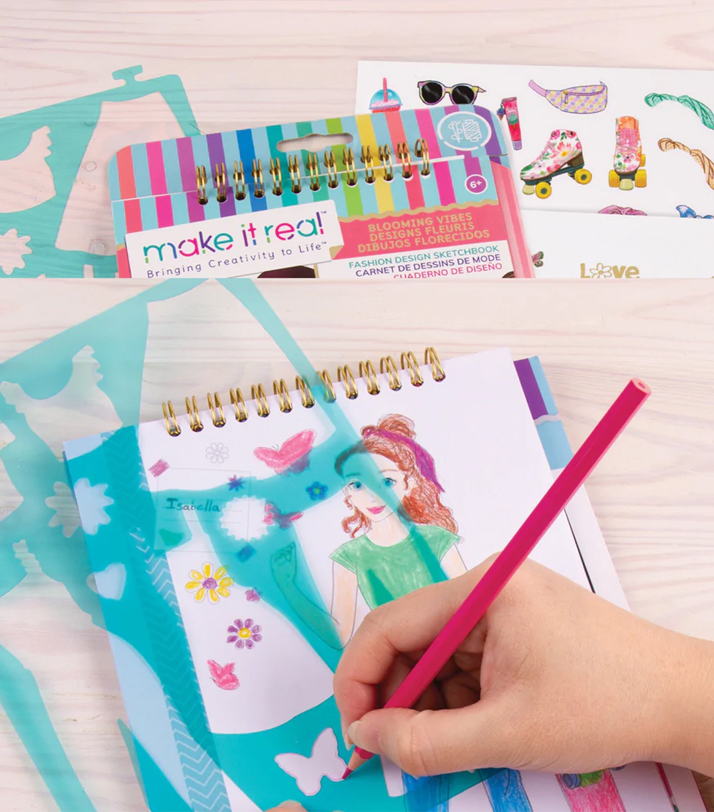 Blooming Vibes Sketchbook