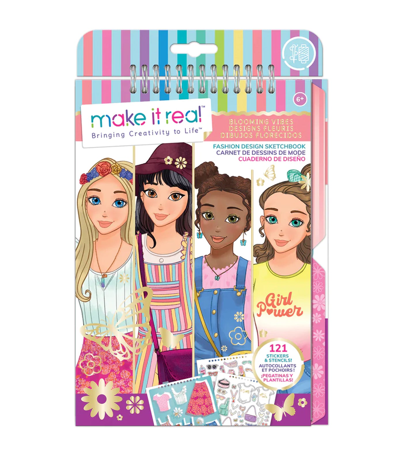 Blooming Vibes Sketchbook