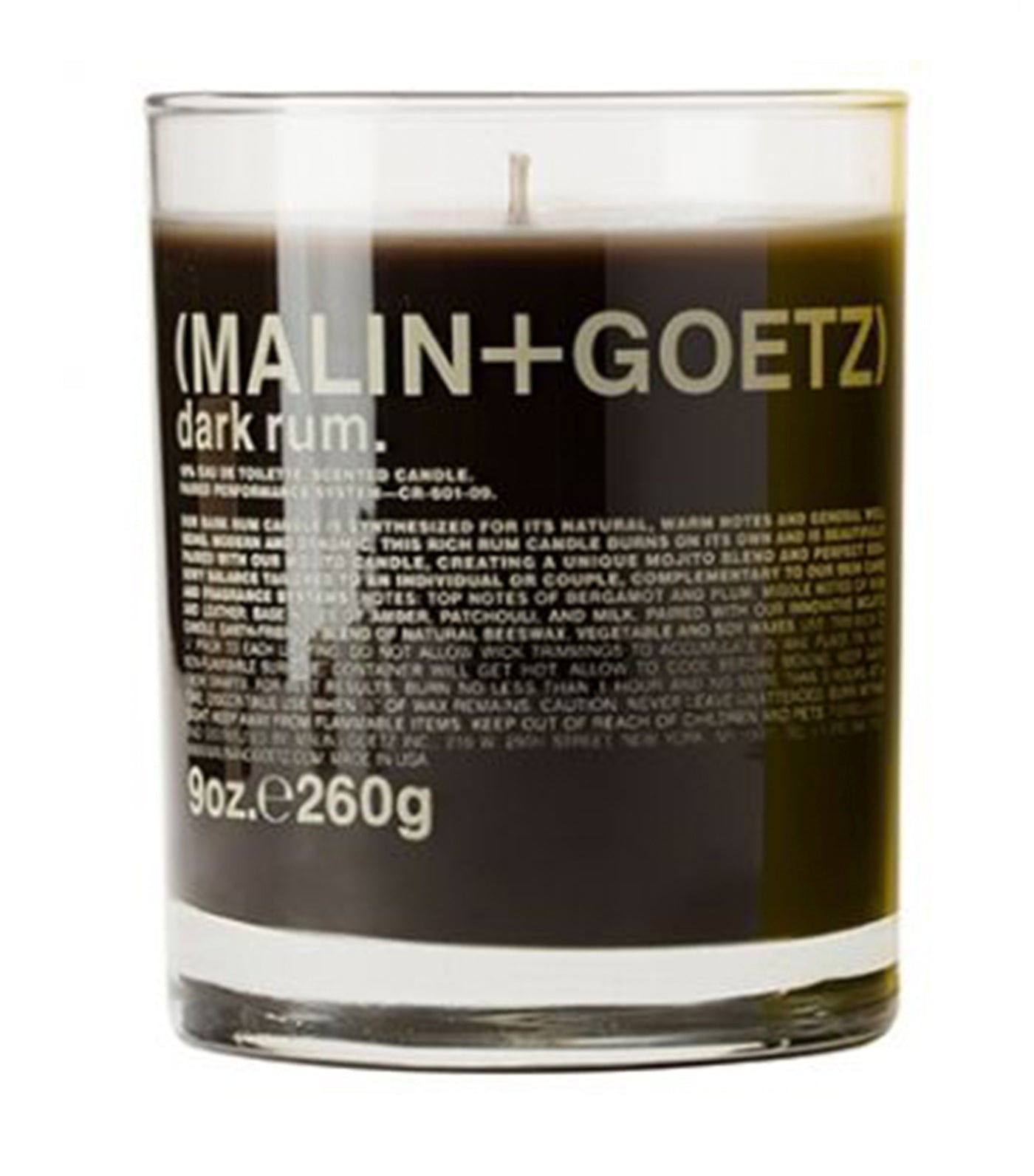 dark rum candle