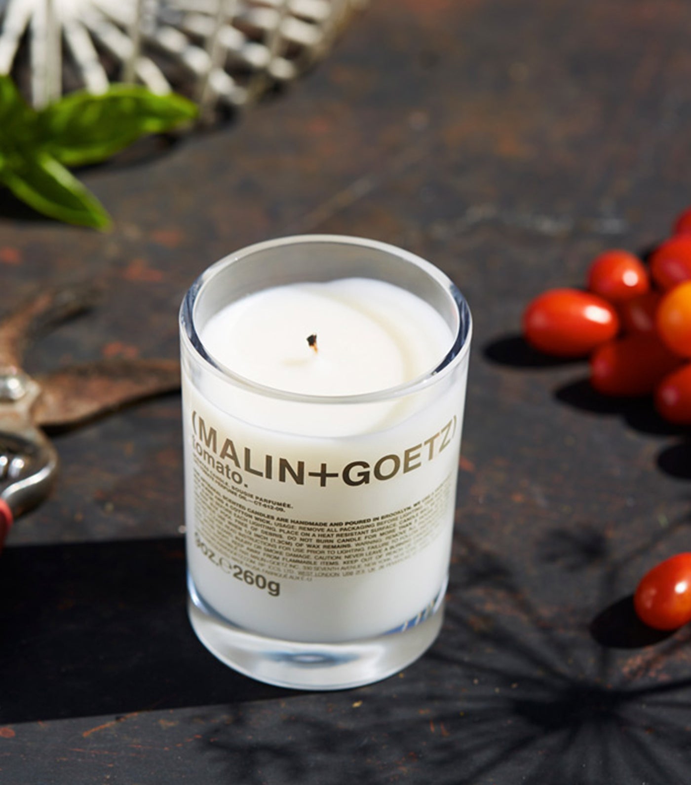 tomato candle