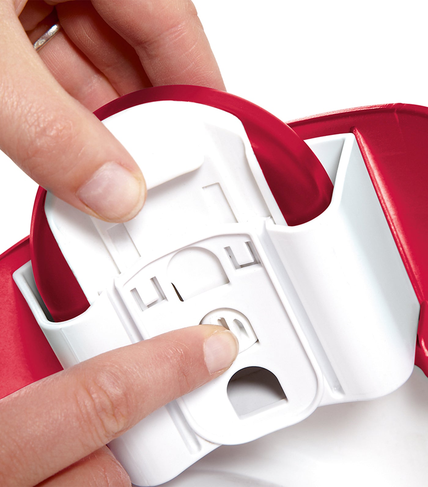 mamas & papas red baby bud booster seat
