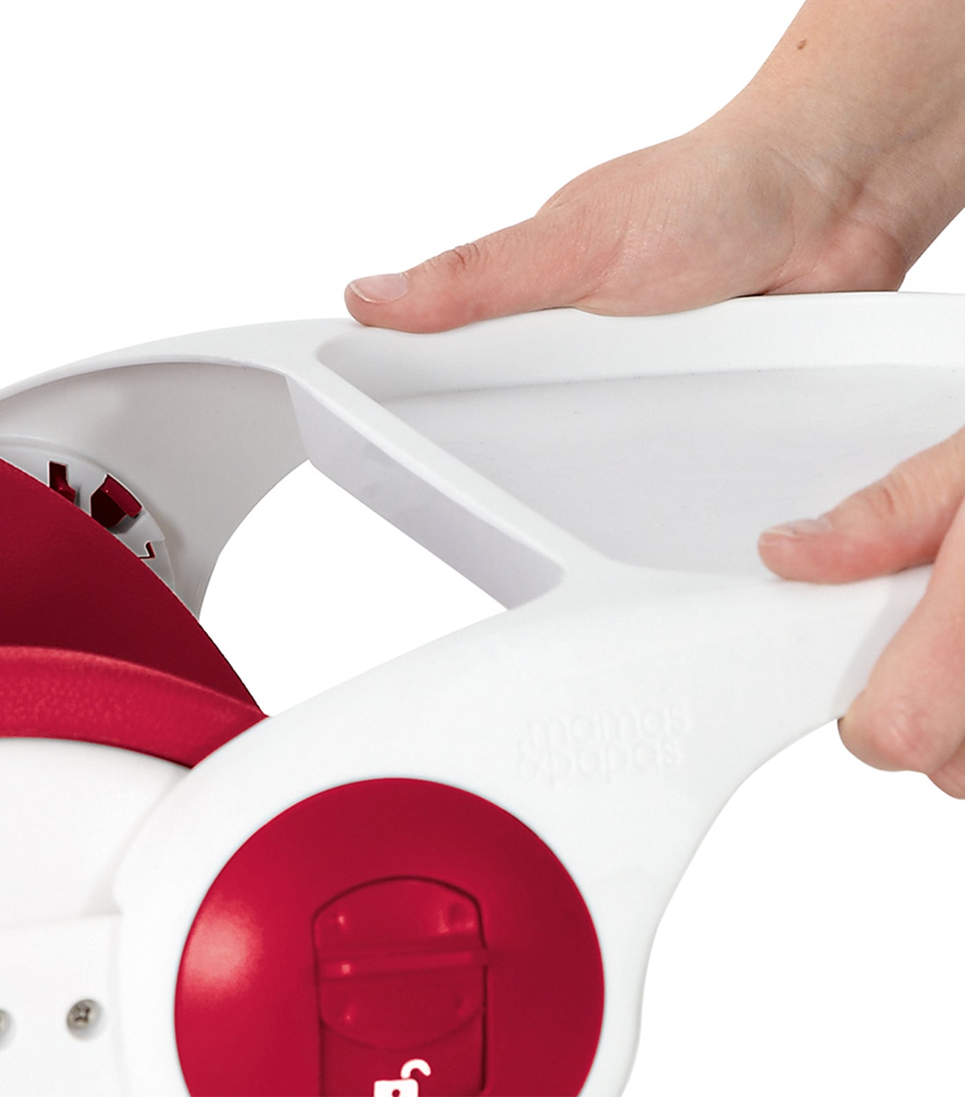 mamas & papas red baby bud booster seat