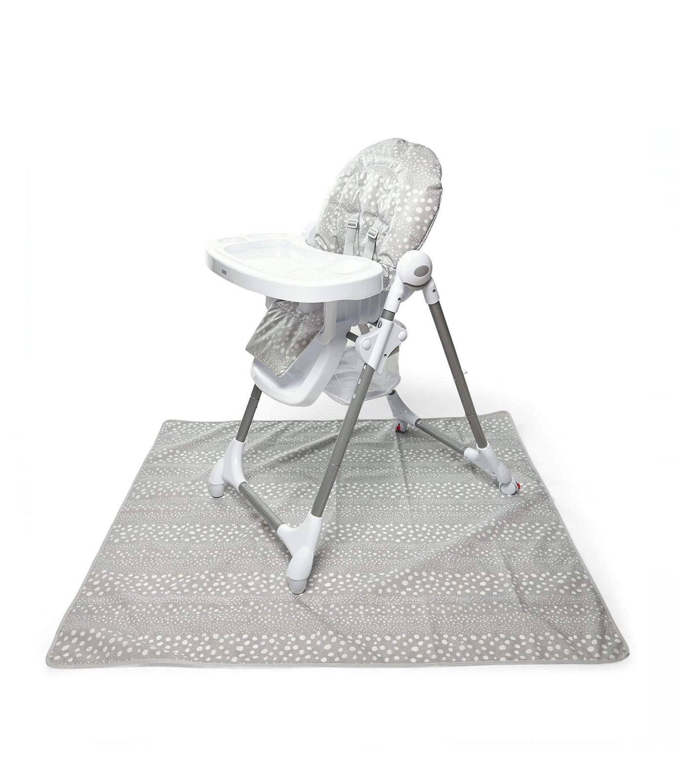 mamas & papas grey spot splash mat