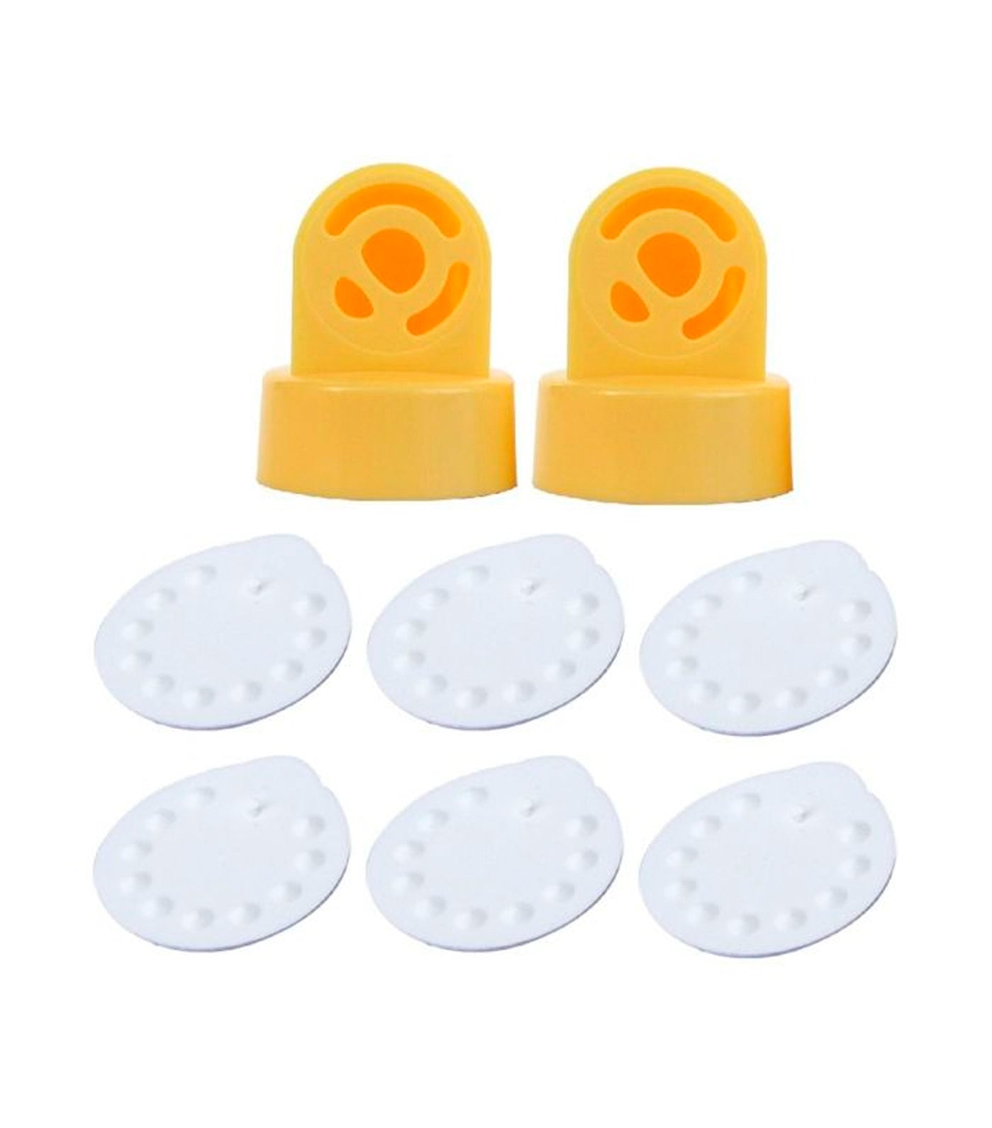 medela valves and membranes (2 valve heads, 6 membranes)