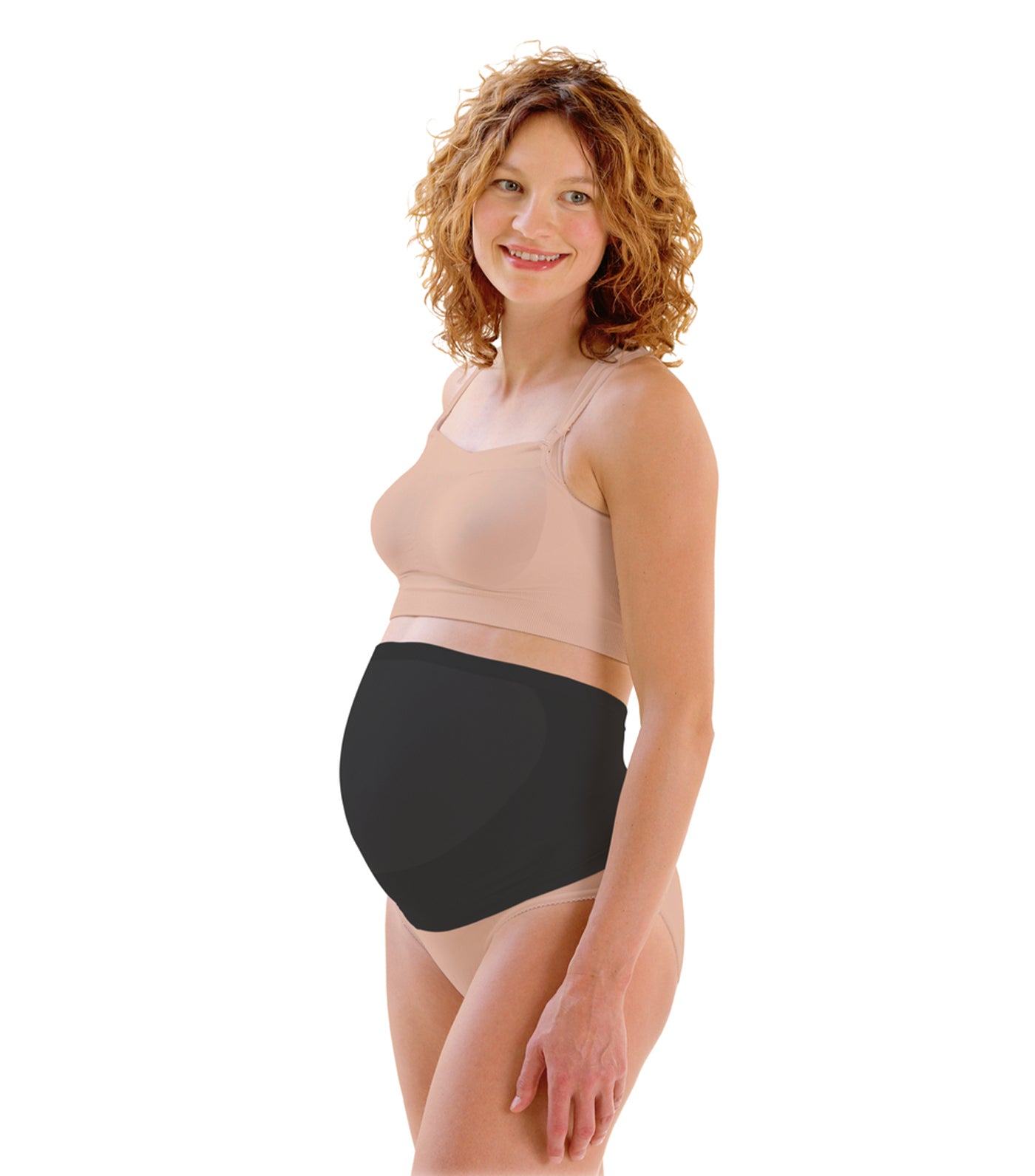 medela black supportive belly band