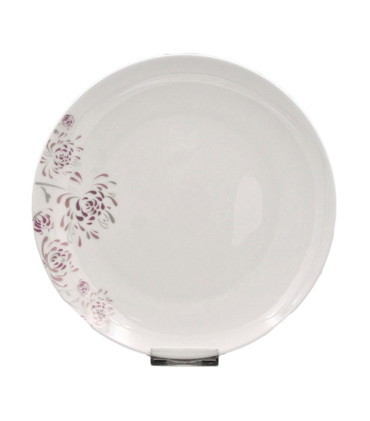 multiple choice flower works - dinner plate