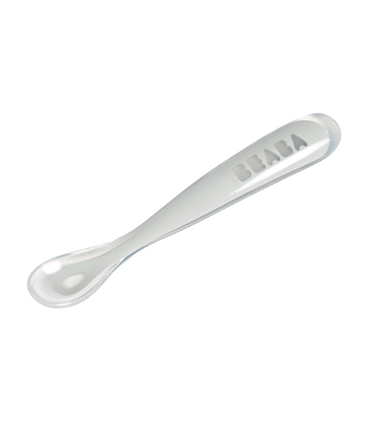 beaba baby’s first foods silicone spoon – mist