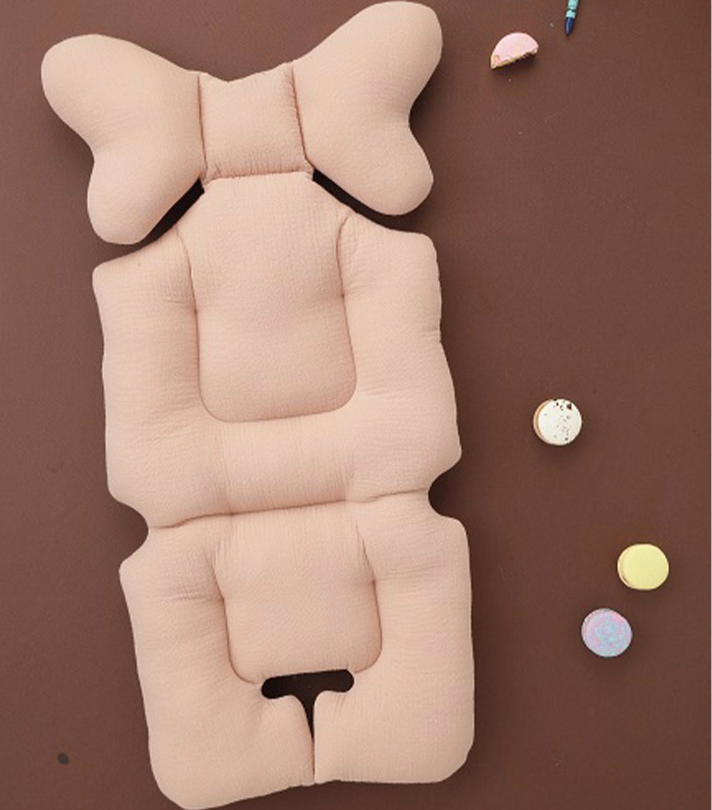 Baby Stroller Liner - Macaroon Peach