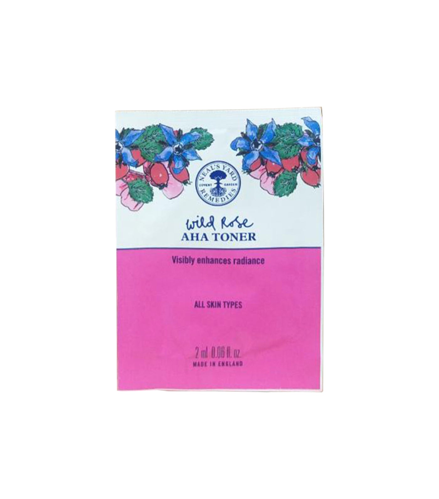 Free 2ML Wild Rose AHA Toner Sachet