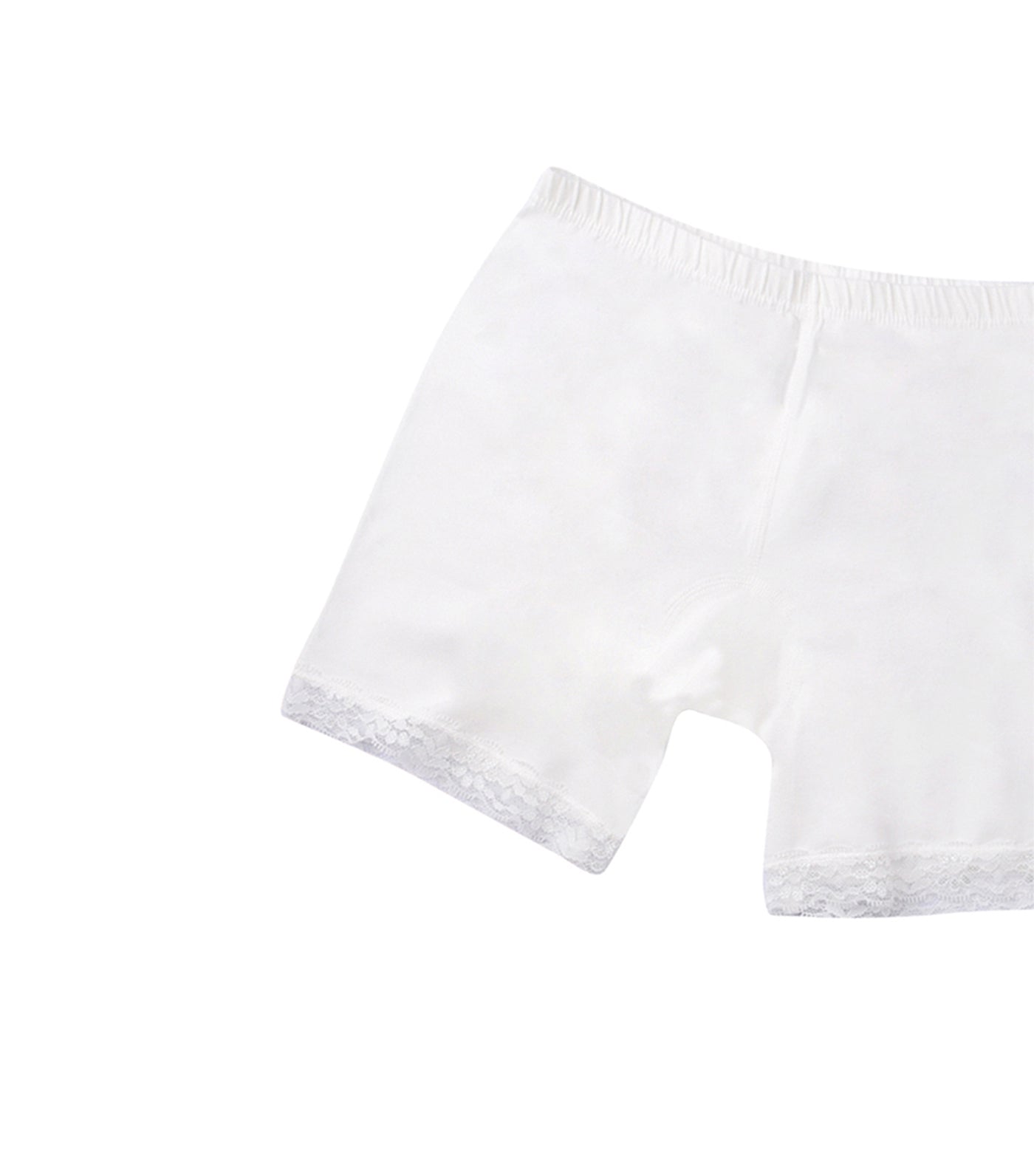 meet my feet white selah innerwear shorts