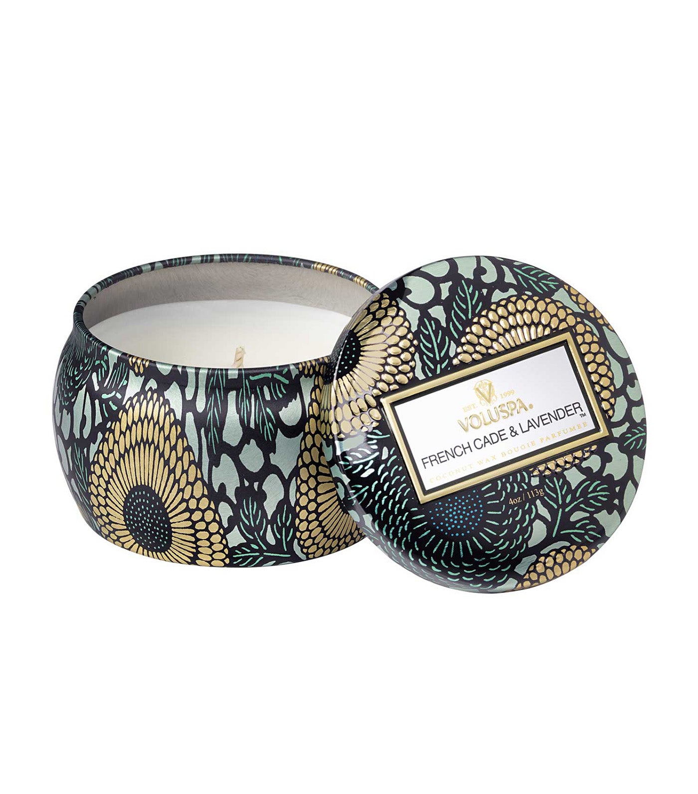 voluspa french cade lavender - mini tin candle
