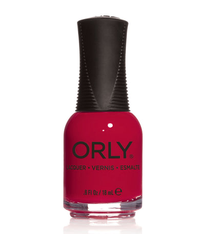 orly haute red nail lacquer
