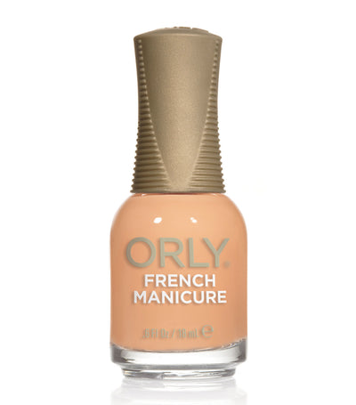 orly french manicure - oranges