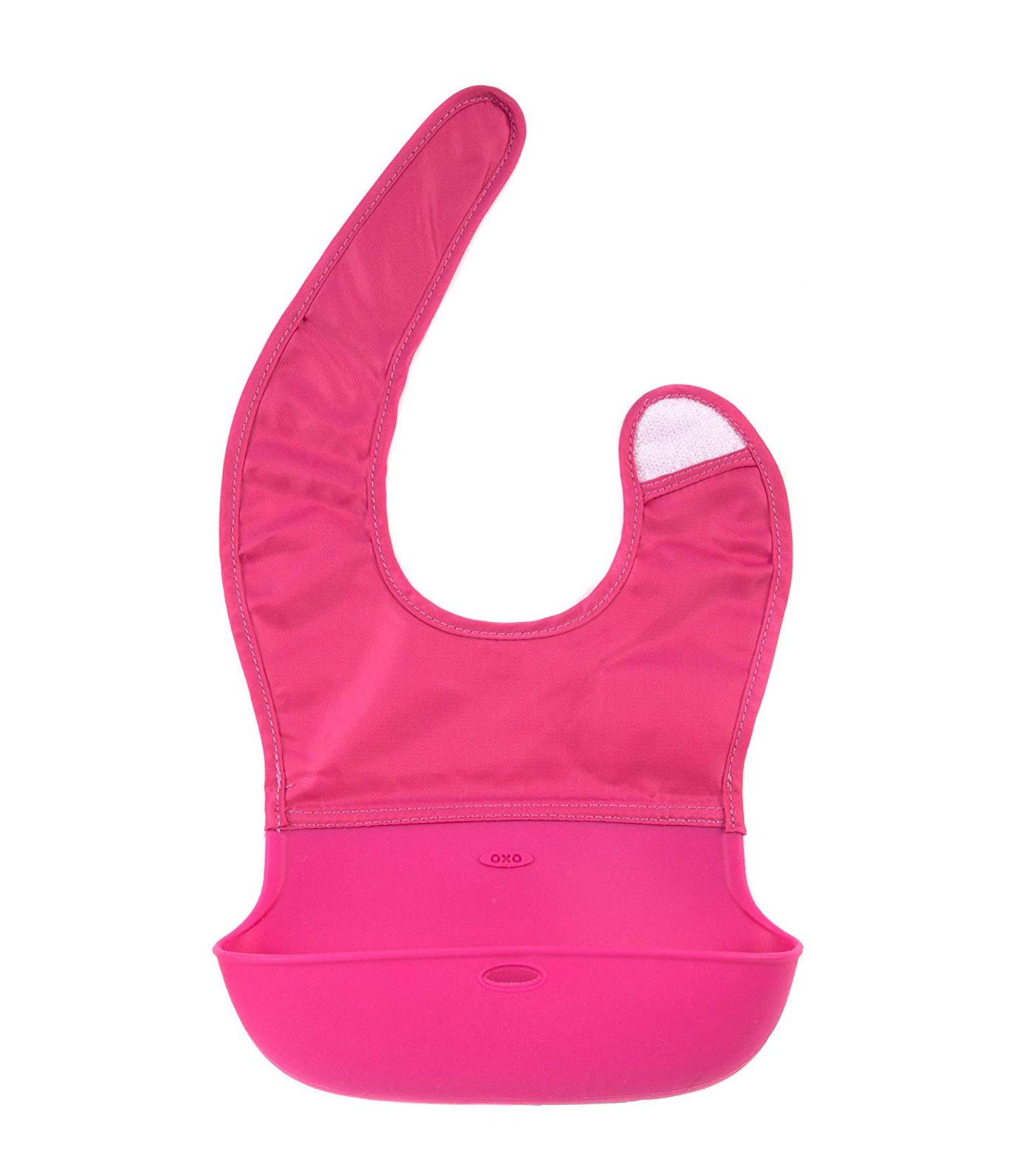 oxo tot pink roll-up bib