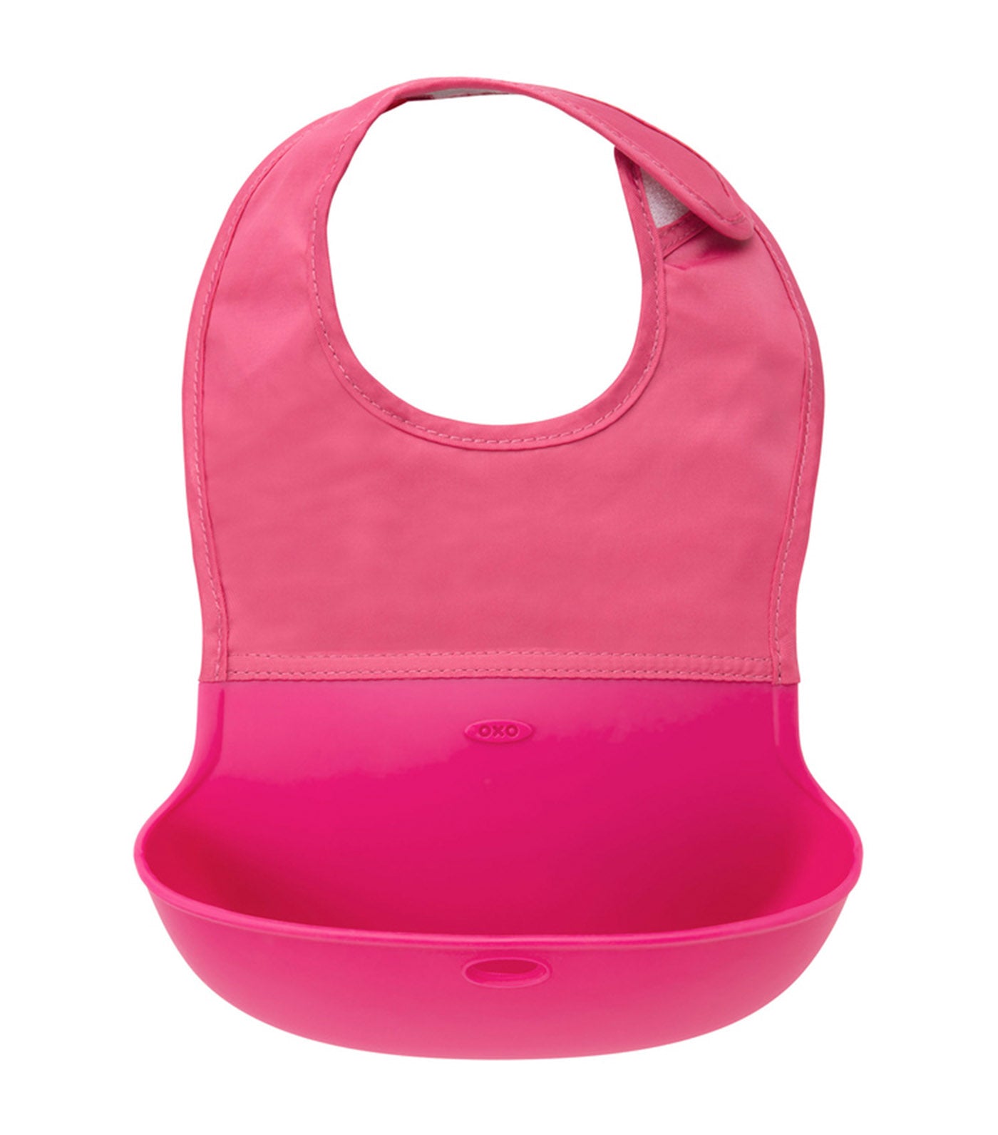 oxo tot pink roll-up bib