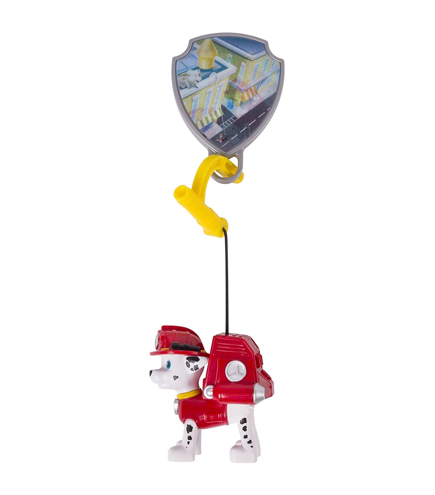 paw patrol transforming backpack - marshall