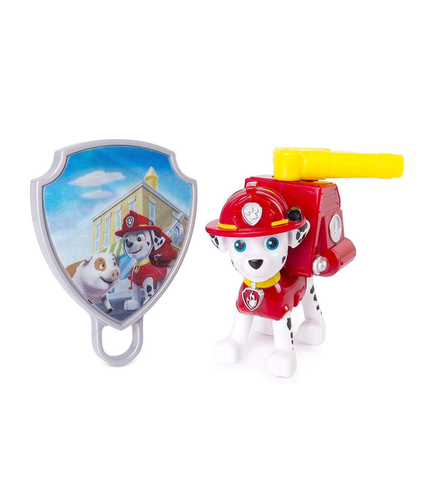 paw patrol transforming backpack - marshall
