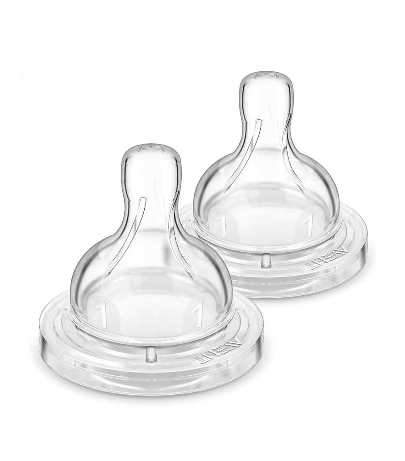 philips avent newborn anti-colic teats (1 hole)