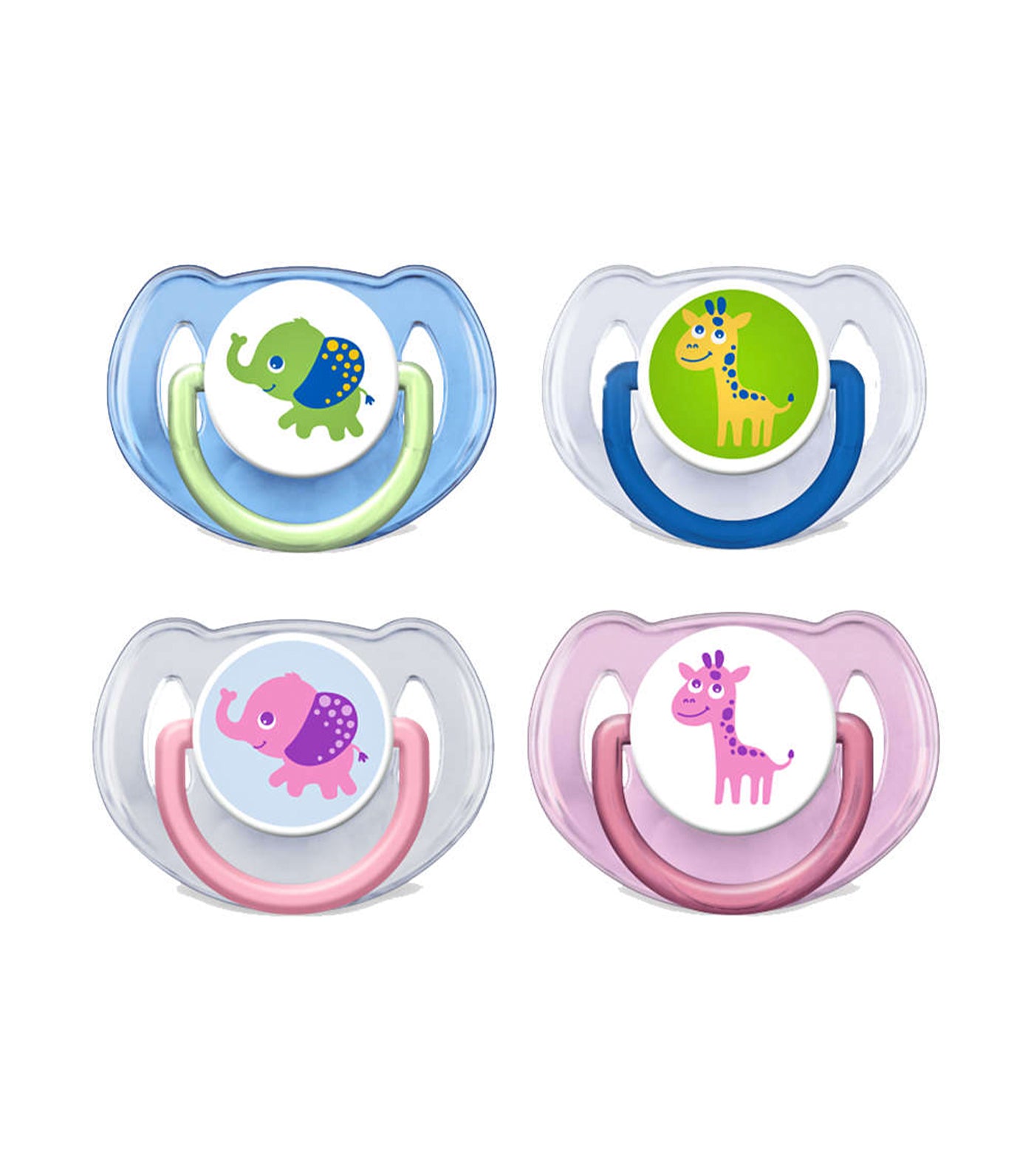 philips avent classic pacifier (6-18m) - assorted