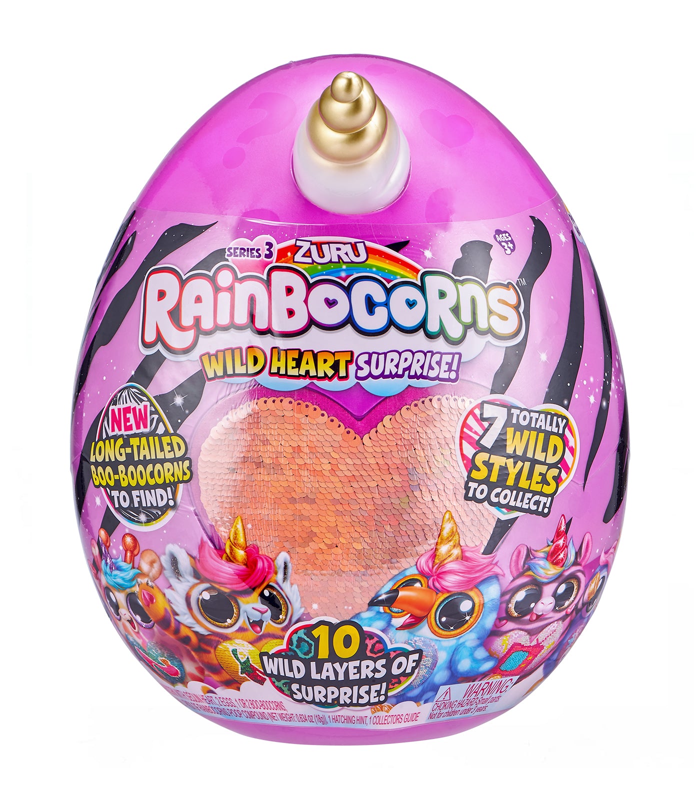 Wild Heart Surprise Series 3 - Gold/Silver Horn