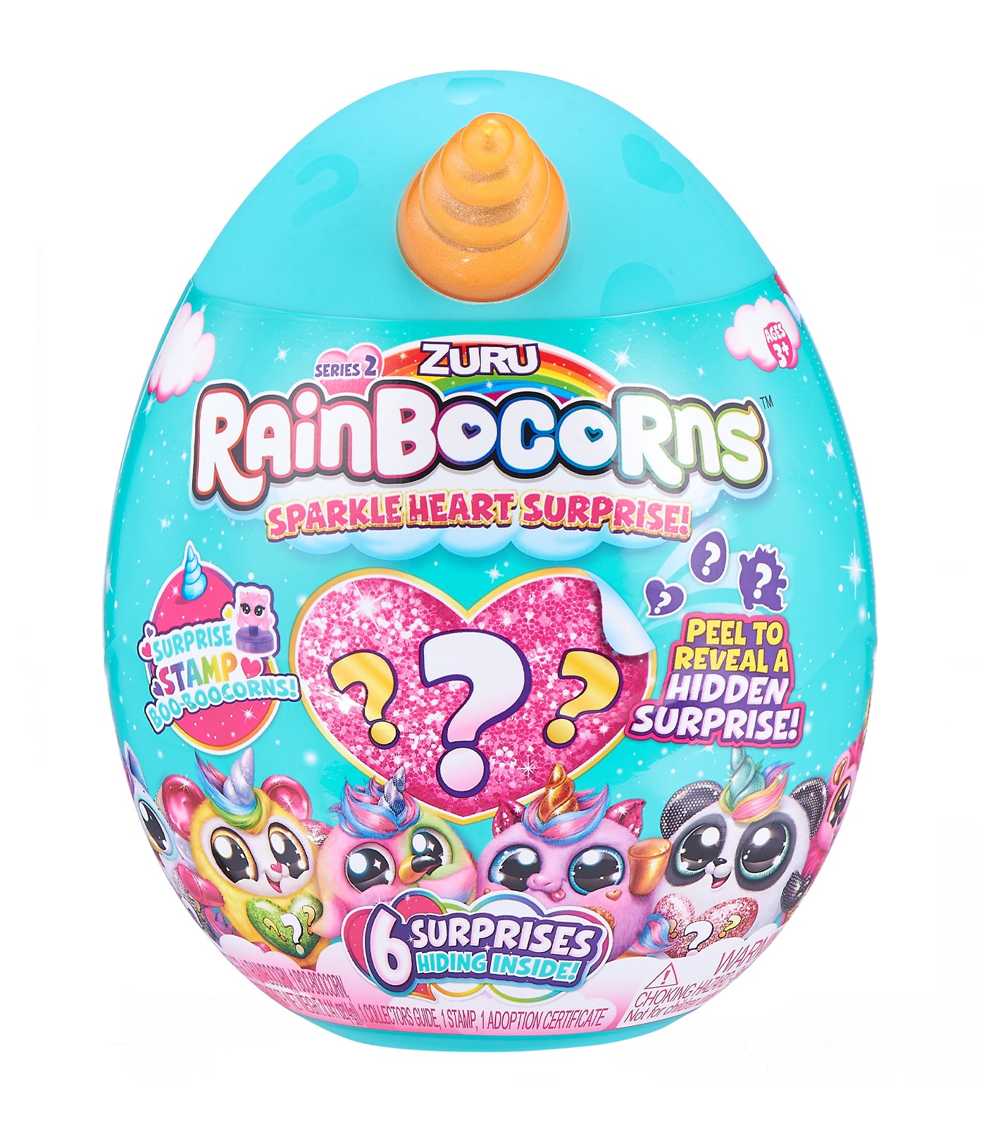 Sparkle Heart Surprise Series 2 - Orange Horn