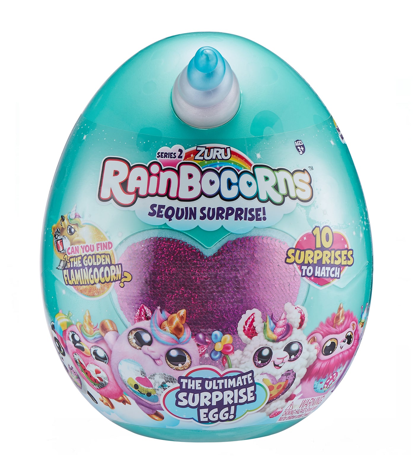 Ultimate Surprise Egg Series 2 - Cyan/Gray Horn