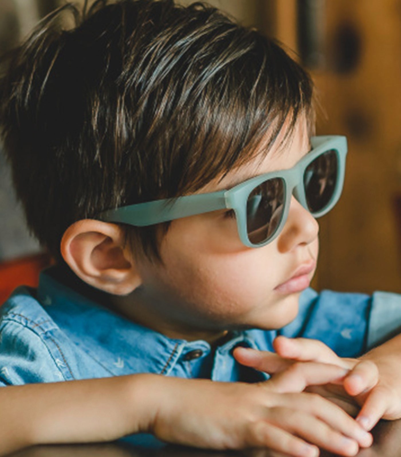 real shades light green to blue switch color-changing sunglasses